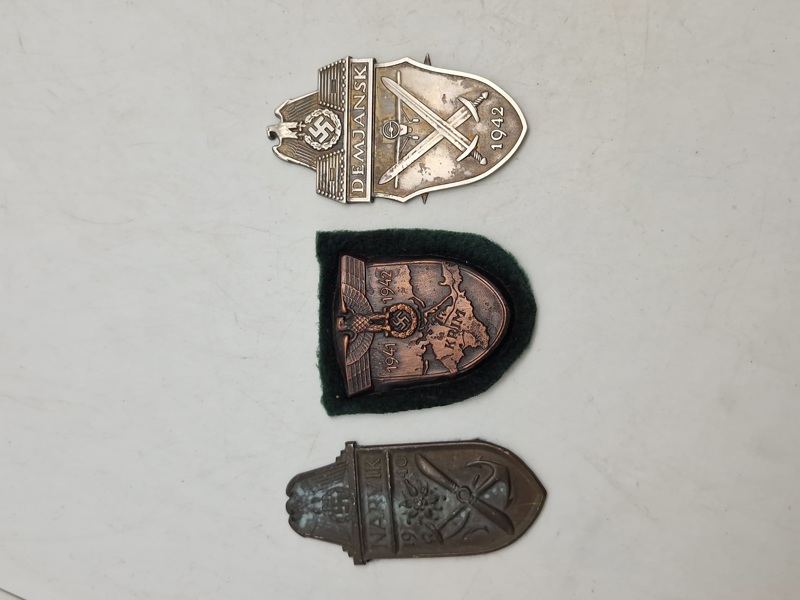 Samling skjold - efterkrigs