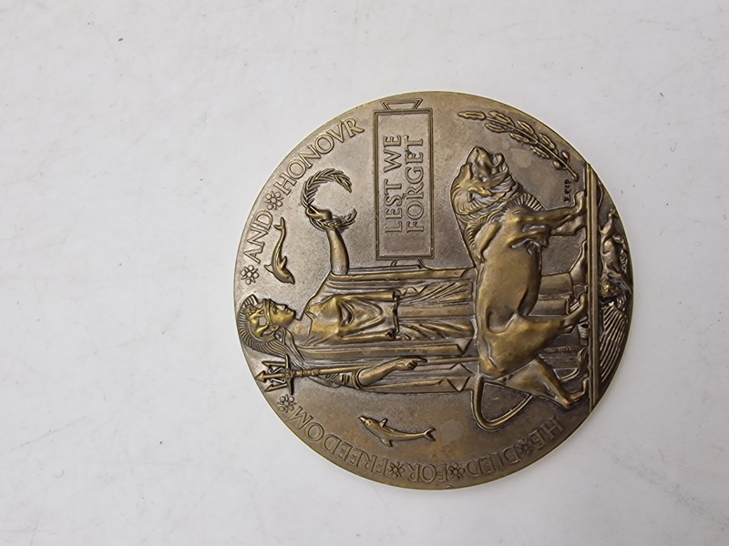 Original ww1 Token for faldne