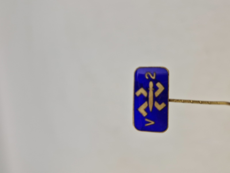 Original Anti Nazistisk pin V2