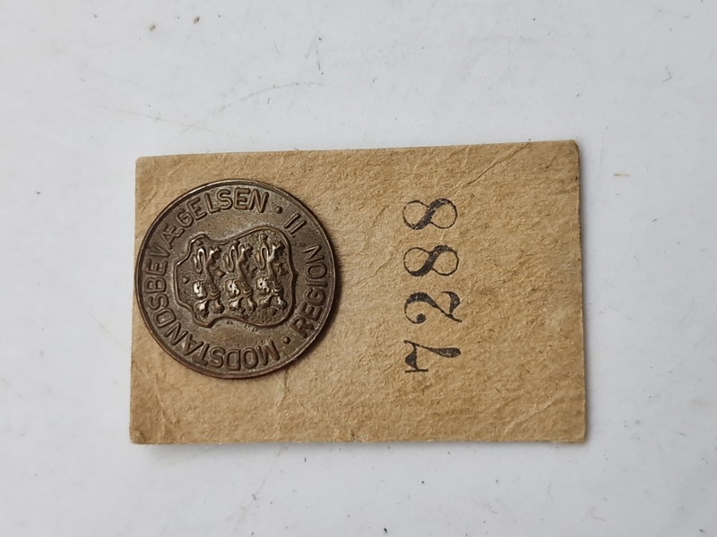 Modstandsbevægelse pin, på original ark