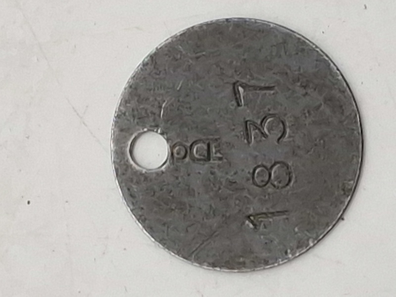 Original Sjælden ID brik Korps Ågesen