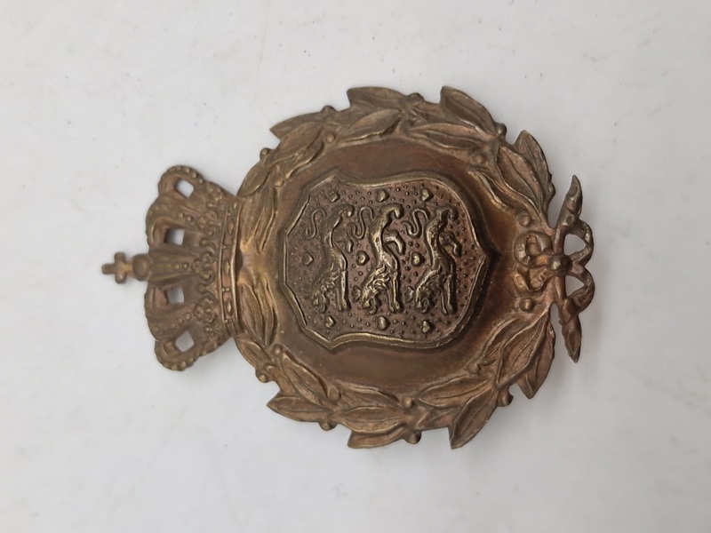 Originalt dansk M/23 hjelm mærke