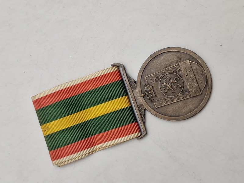 Original Belgium Military Medal of the Fraternal Union of Former Combatants (UFAC/VOV)