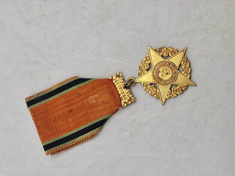 Original French Mutual Social Merit Medal
