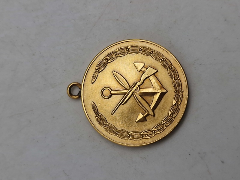 Original DDR Medal Outstanding Trainer GST. Gold Level