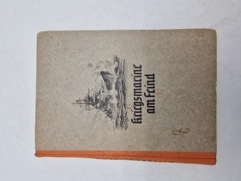 Original Kriegsmarine bog - ww2