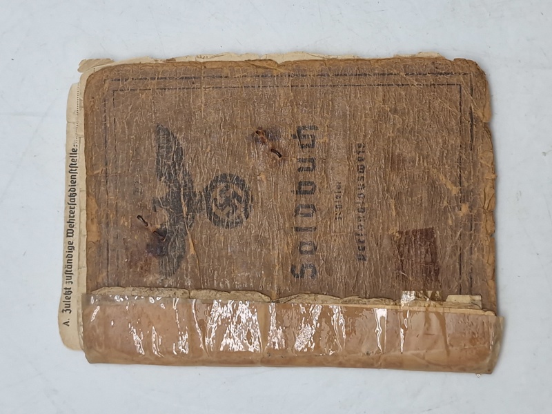 Original tysk solbog - ww2