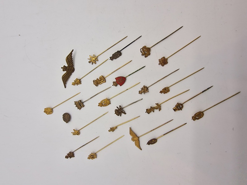 Samling diverse pins