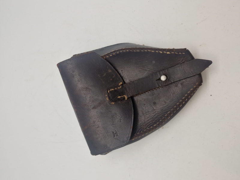 Original tysk ww2 taske til Zünderstellschlüssel der Wehrmacht - super stemplet