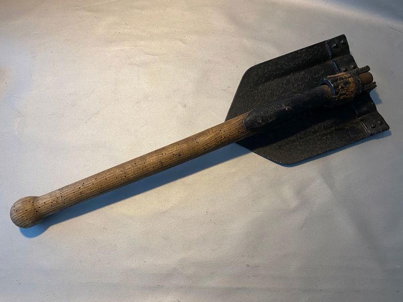 Original tysk feltspade - ww2