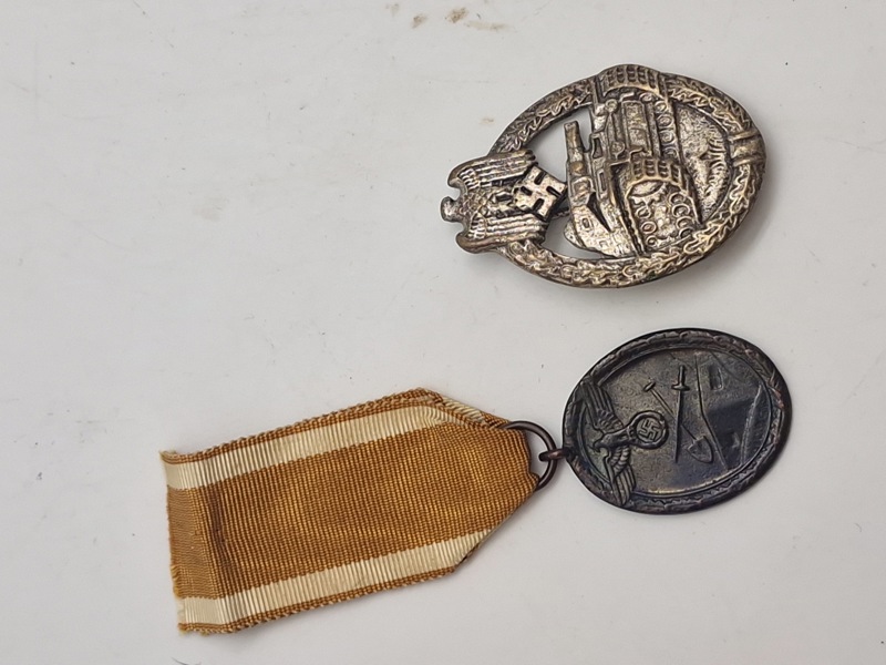 Diverse tyske medaljer - efterkrigs