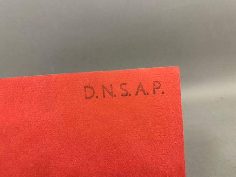 Original D.N.S.A.P. sangbog 