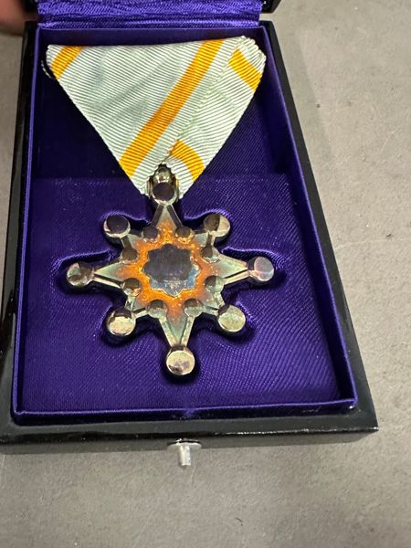 Japansk Medalje Orders of the Sacred Treasure 8 klasse