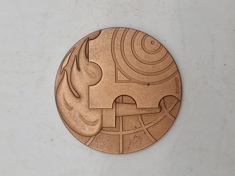 bronzemedalje fra den internationale frimærkeudstilling HAFNIA 76. 