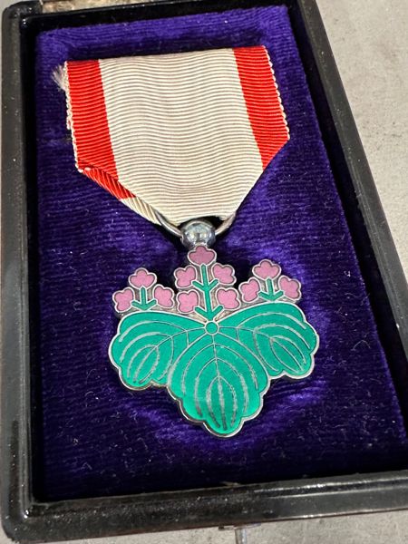 Original japansk medalje, Order of the Rising Sun 7 klasse 