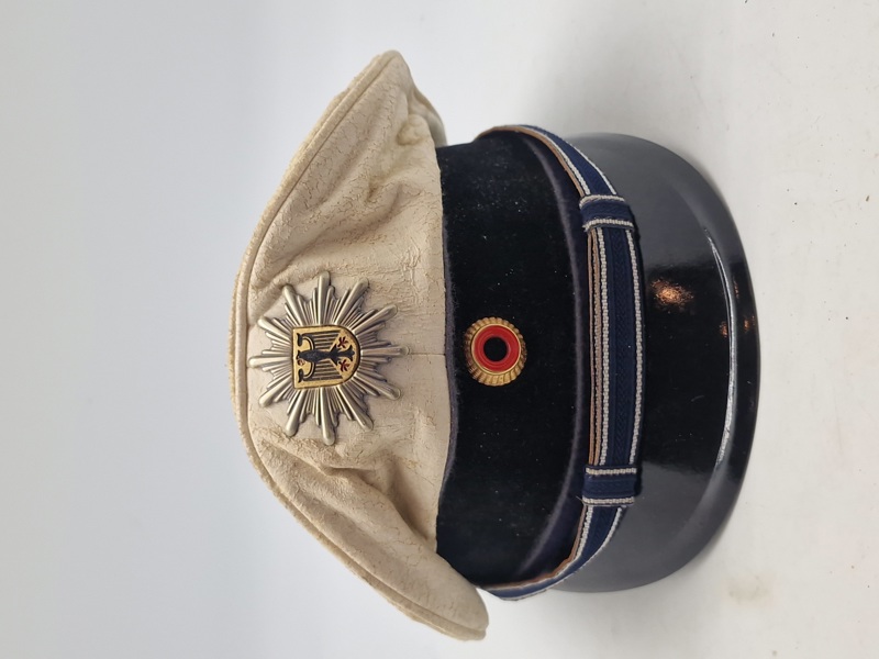 Original Bahnpolizei-Dienstmütze 