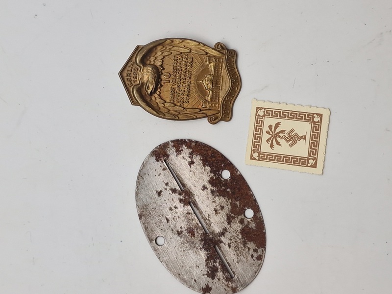 Diverse originalt tysk militaria 