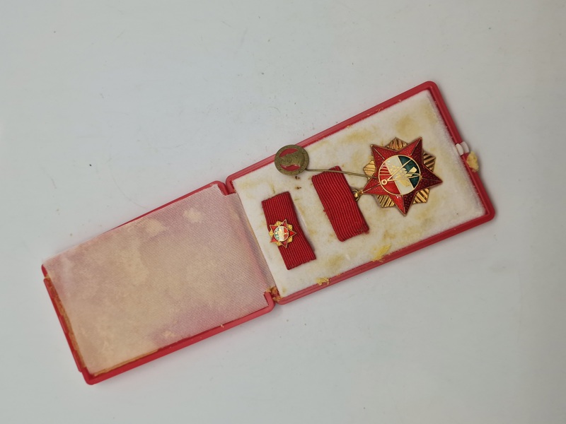Original ungarsk mindesmedalje og pin