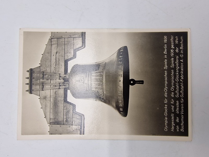 Originalt tysk postkort - Olympiaden 1936
