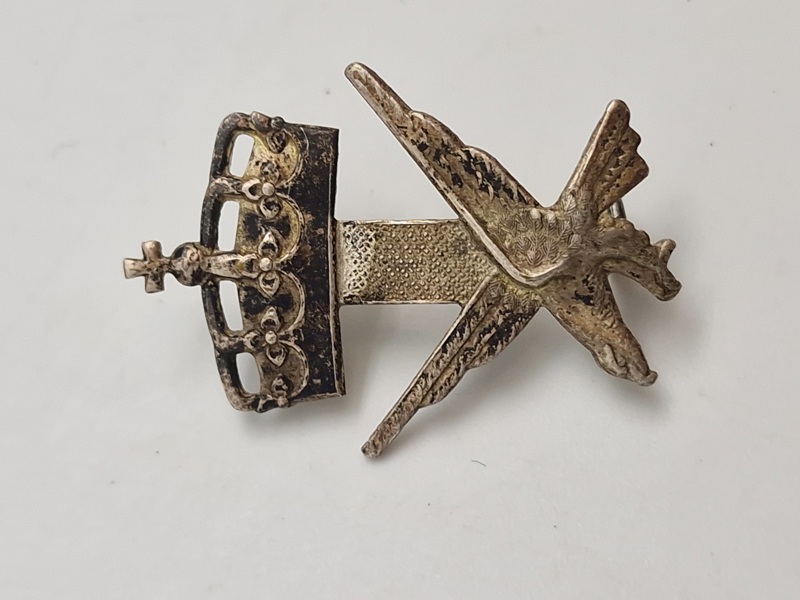 Originalt tidligt Norsk Aviation cap badge