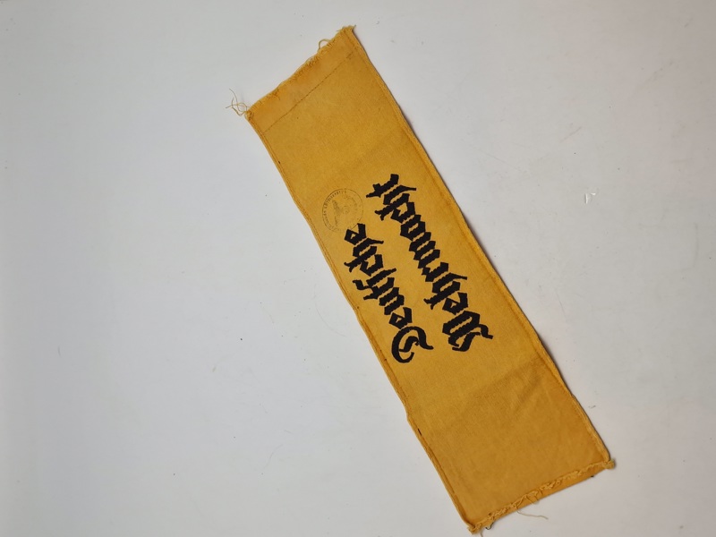 Originalt armbind - Deutsche Wehrmacht
