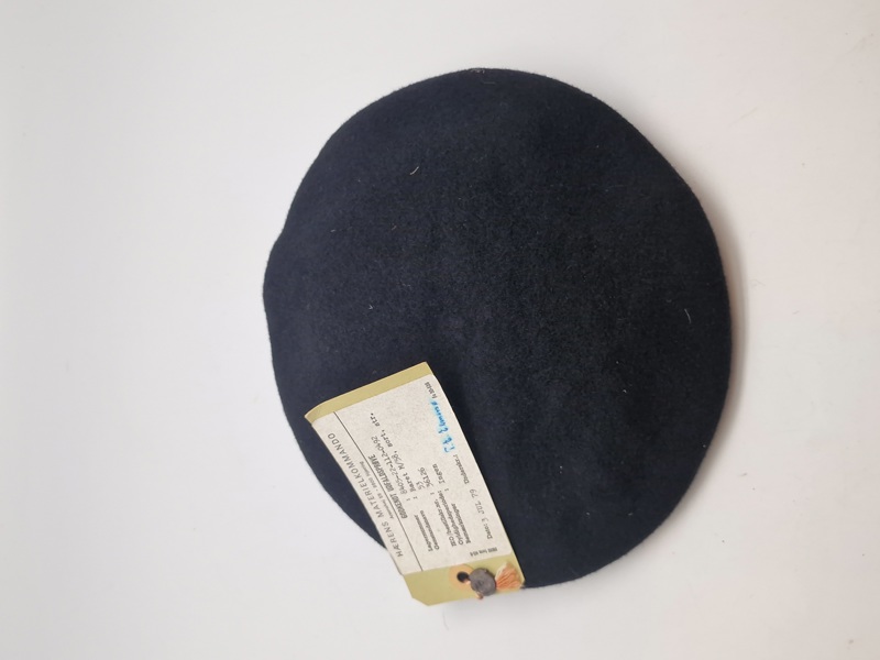 Original sort HMAK baret (Godkendt udfaldsprøve)