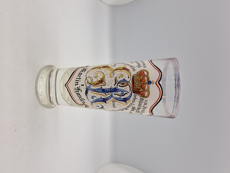 Originalt Glas fra Dansk WW1 krigsdeltager