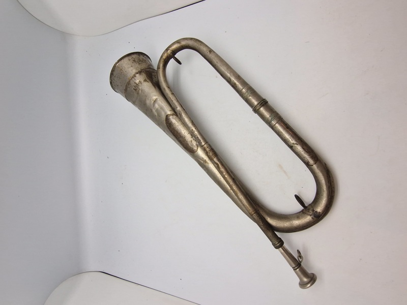 Originalt dansk 1864 signalhorn - godt stemplet