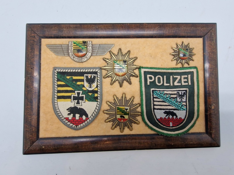 Originalt Lot tysk politi
