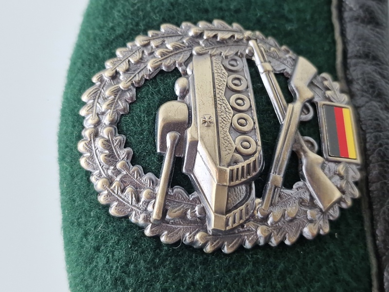 Original tysk Panser baret