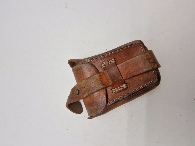 Original ammunitionstaske for Argentisk Mauser (Export), god til jagt