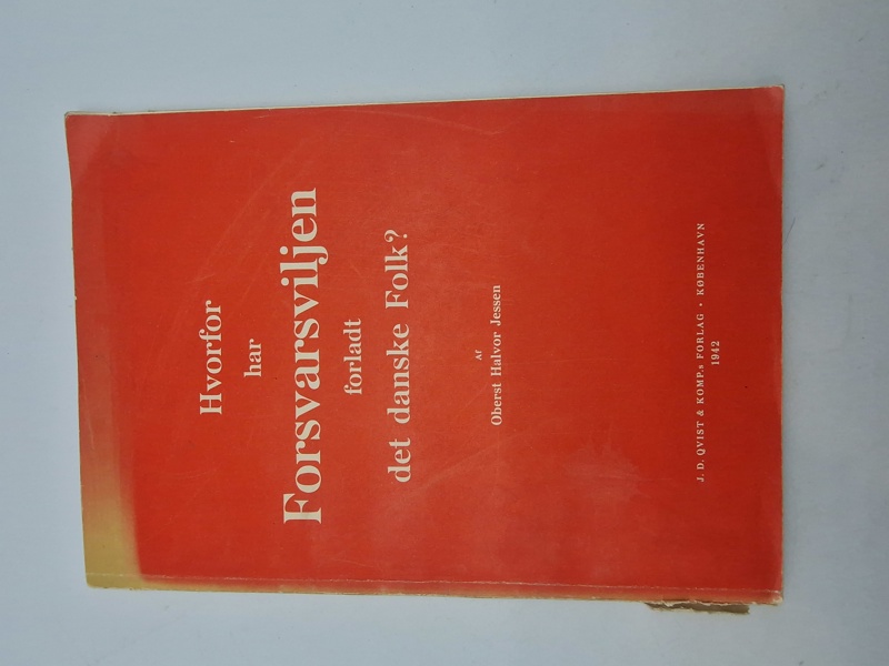 Hvorfor har forsvarsviljen forladt det danske folk? 1942