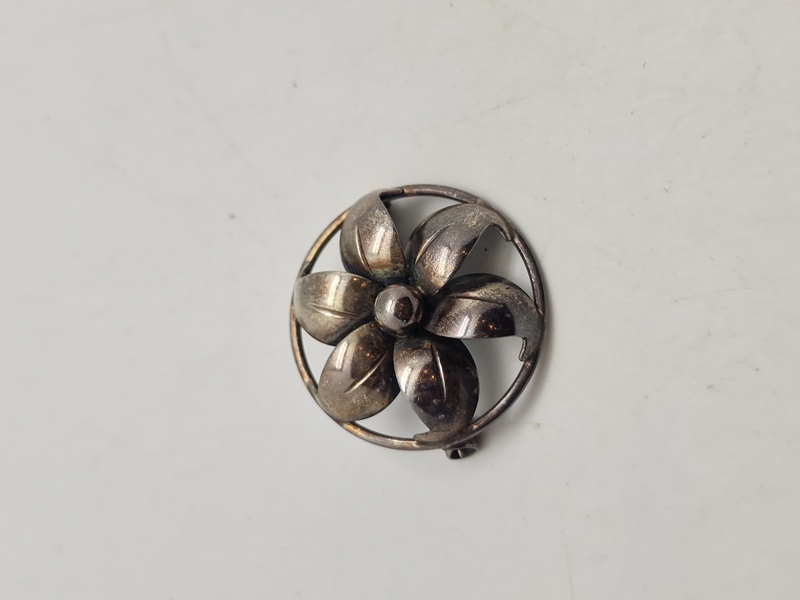 Broche (Skønvirke) 830 sølv