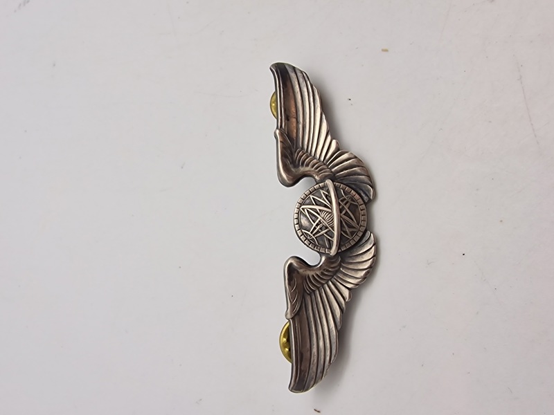 Original WWII Sterling USAAF Navigator Wing