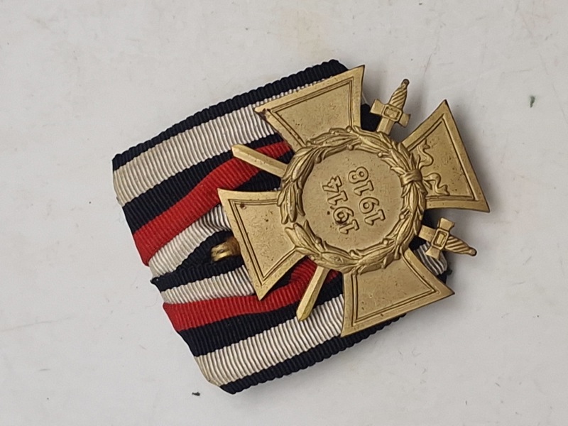 Originalt Ehrenkreuz des Weltkrieges 1914/1918)
