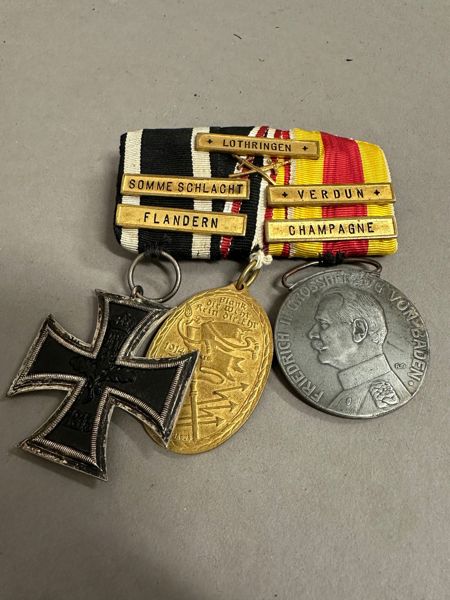 Original WW1 medaljespange 