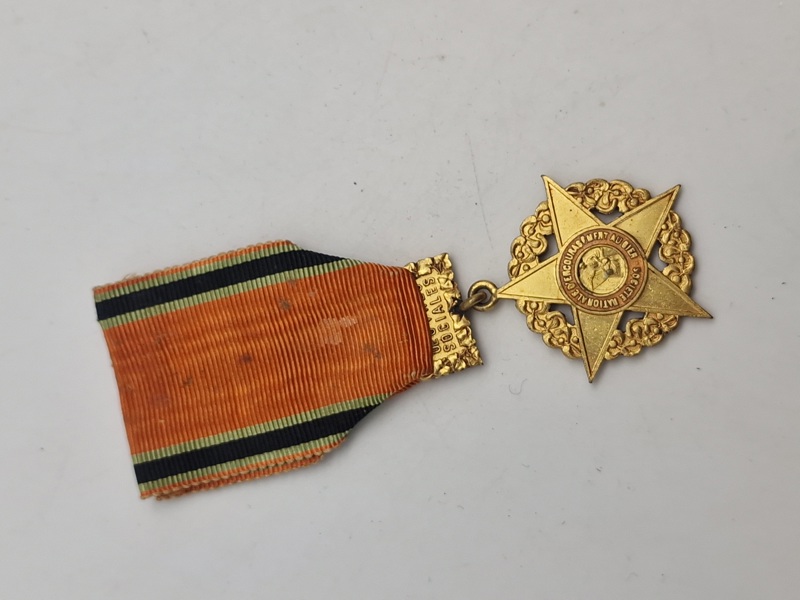 Original French Mutual Social Merit Medal