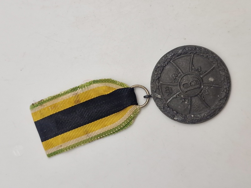Original SACHSEN-MEININGEN MEDAILLE FÜR VERDIENST IM KRIEGE 1918