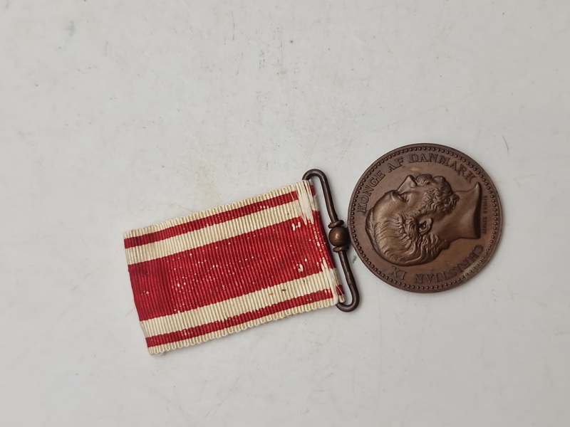 Original dansk krigsdeltager medalje - 1864