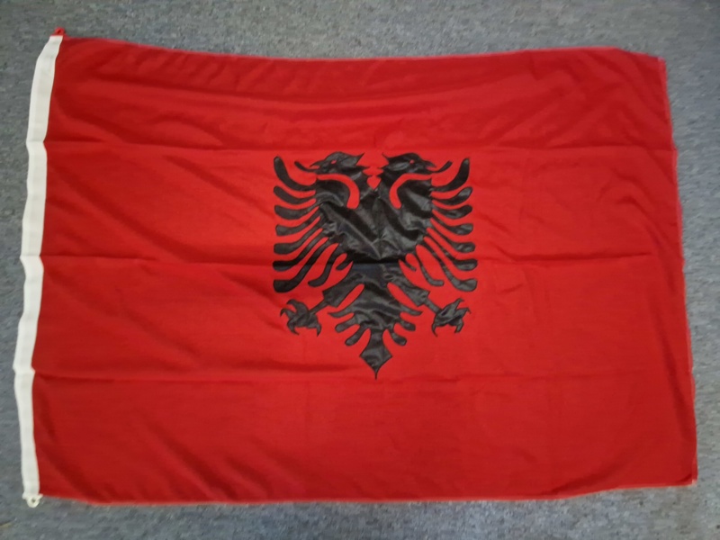 Albaniens flag