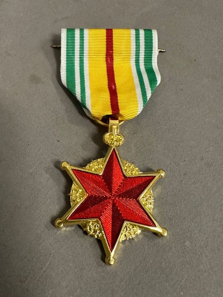 Original medalje sydvietnam, såret i kamp 