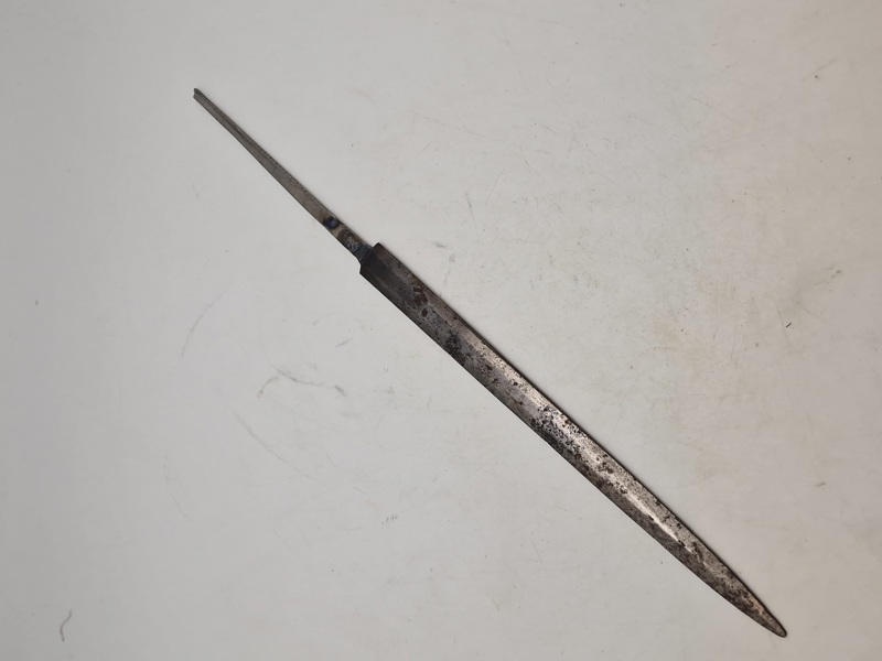 Original klinge for Luftwaffe daggert type 2. Ikke færdiggjordt