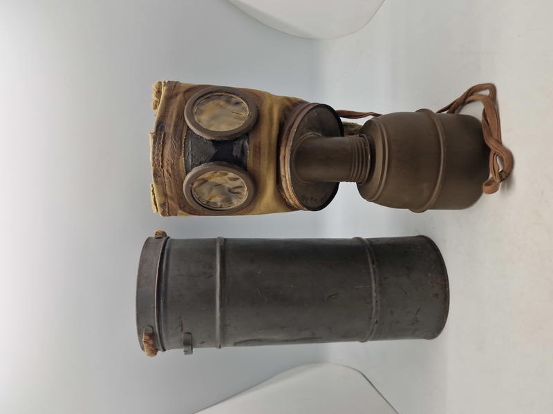Sjælden original French Army TS-38-TO gasmaske - ww2