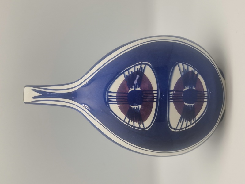 Tenera "Eye" vase designet af Inge-Lise Koefoed for Royal Copenhagen/Aluminia i 1960'erne