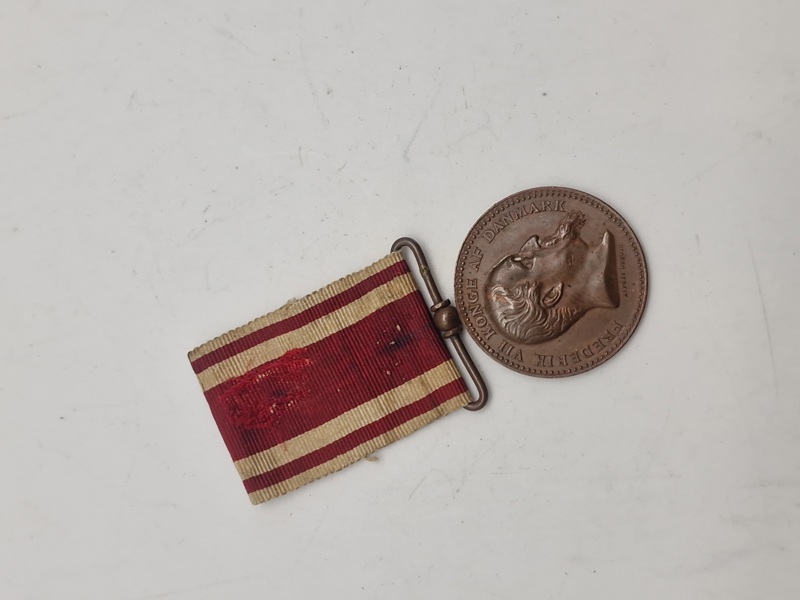 Original krigsdeltager medalje for deltagelse i 1 slesvigske krig (1848-50)