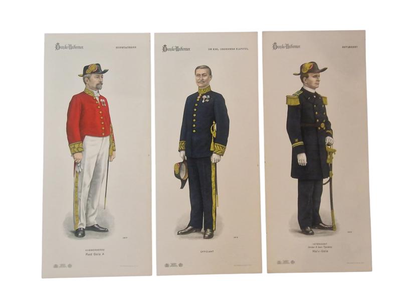Samling uniformsbilleder fra
Carl Ludwig Seifert