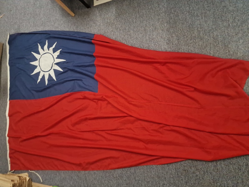 Republikken Kinas flag  2,17 x 142 cm ( Taiwan ) 