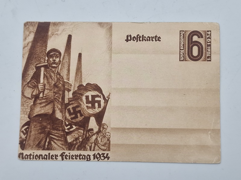 Originalt tysk ww2 postkort 