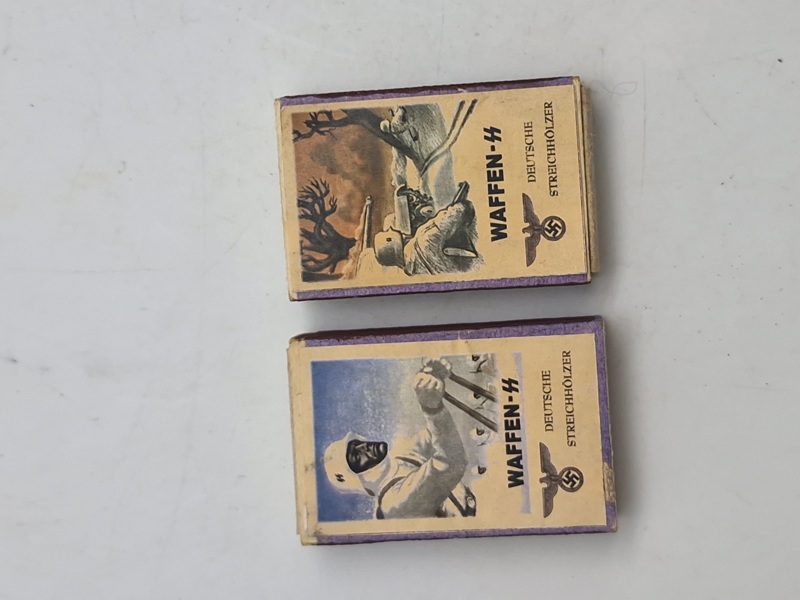 Waffen-SS tændstiksæsker - efterkrigs