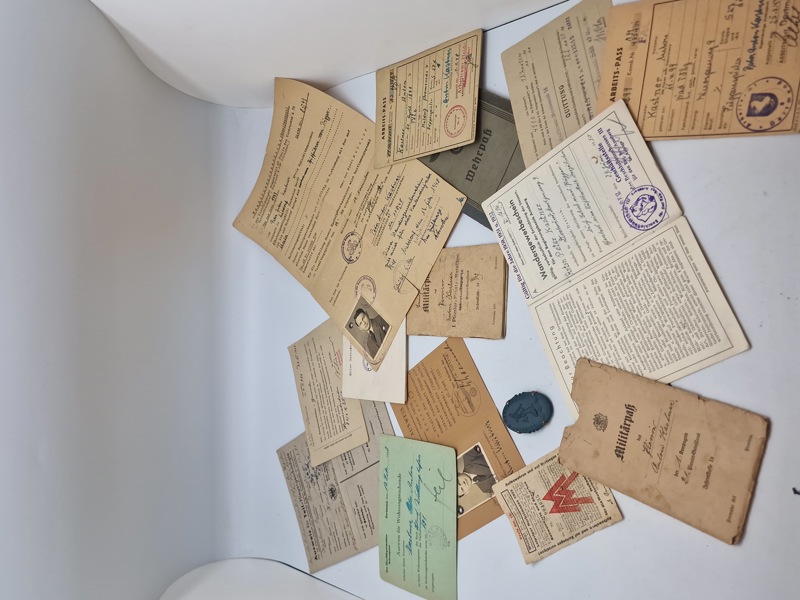 Samling originale tyske ww1 & ww2 effekter